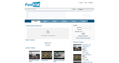 Desktop Screenshot of funvid.hu
